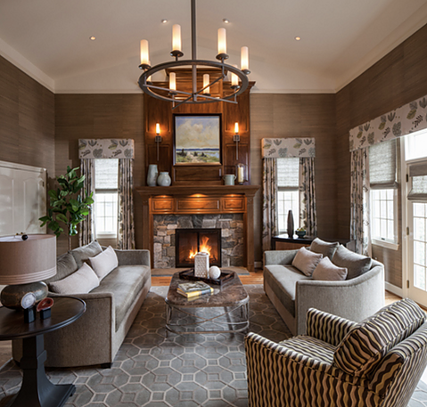 living room design by Andrea Houck