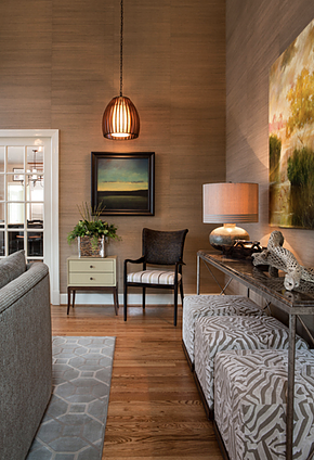 alternate view of Andrea Houck designed living room