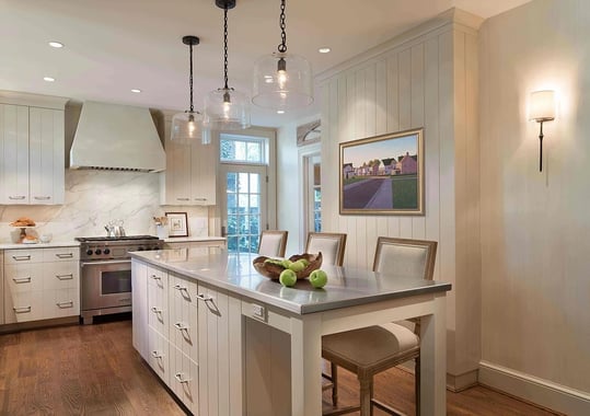 Linen White Kitchen Remodel