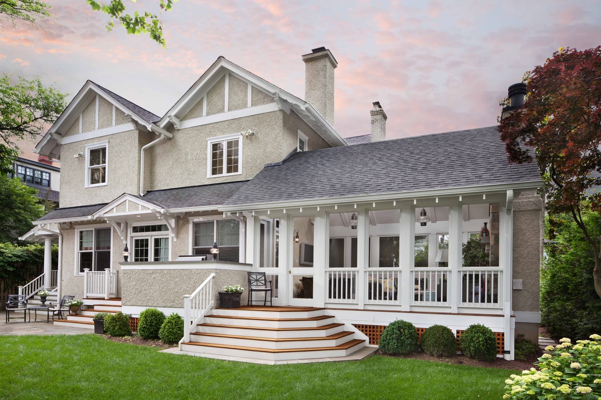 0101 main chevy chase dc porch addition with stone fireplace