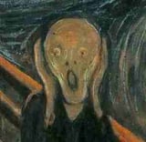 horrific scream of embarassment