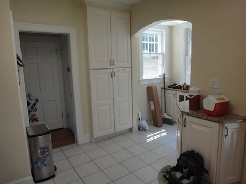kitchen breakfast room before remodeling