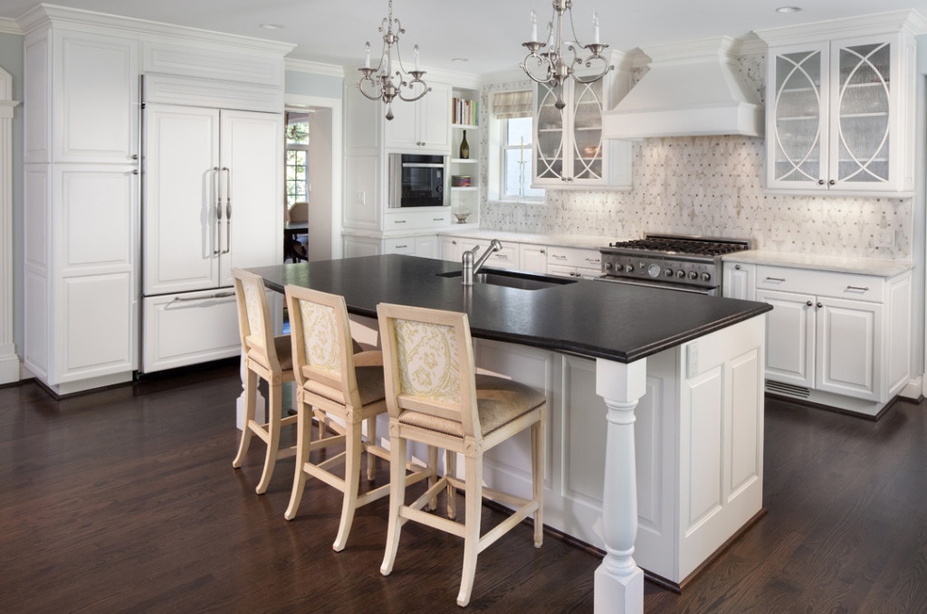 white kitchen remodel