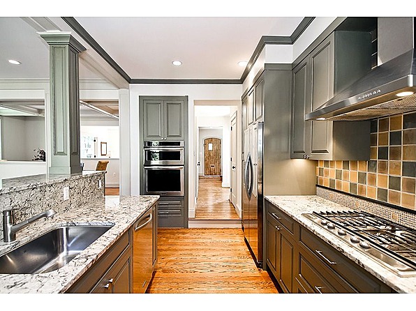 newly remodeled kitchen in chevy chase md