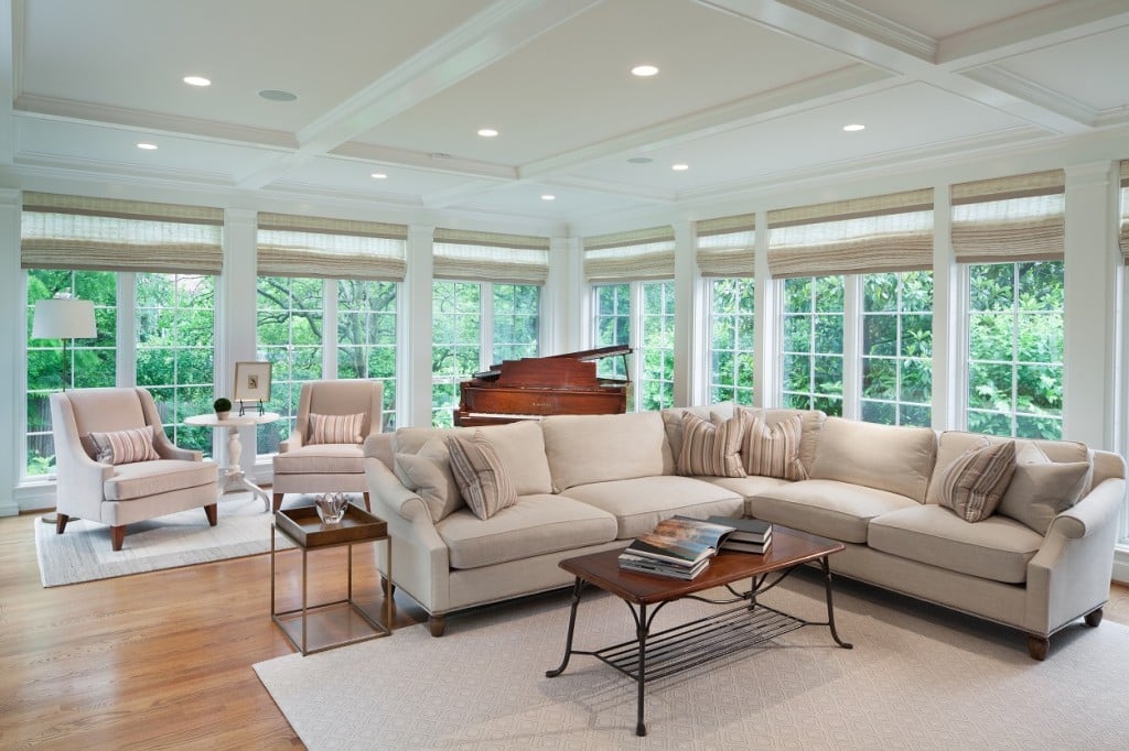 chevy chase sun room addition interior