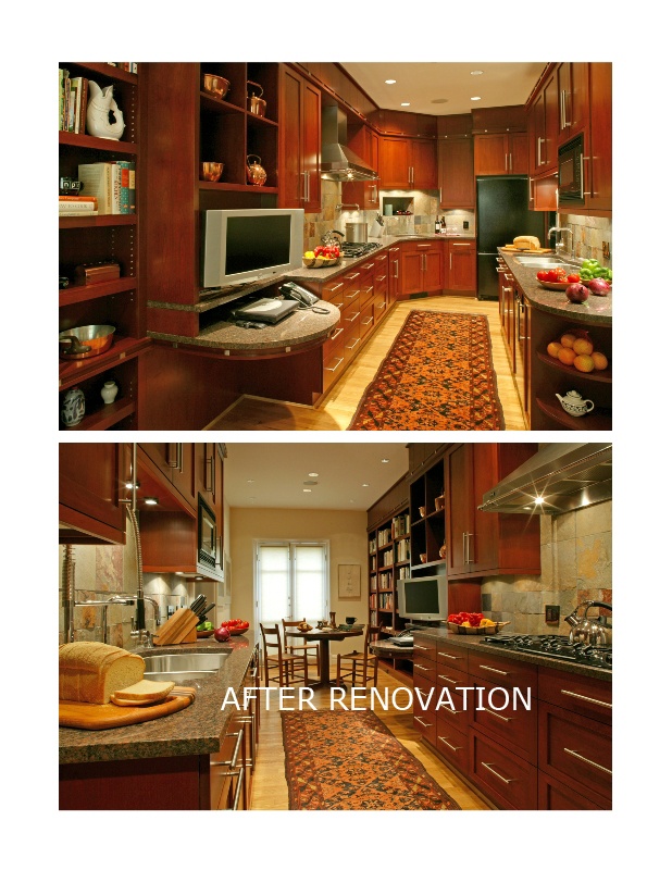 kalorama 70's kitchen after renovation
