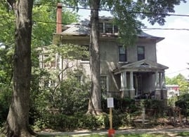 charming dilapidated house in Cleveland Park DC