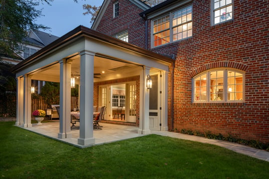 Open Porch and Screened Porch - All in One