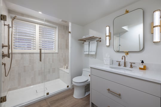 Six Bathroom Renovations in a Historic Georgetown Townhome