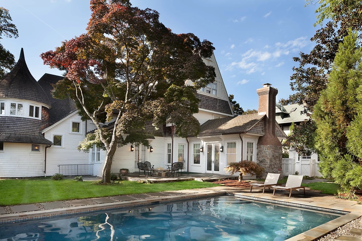 View from Backyard Pool Area