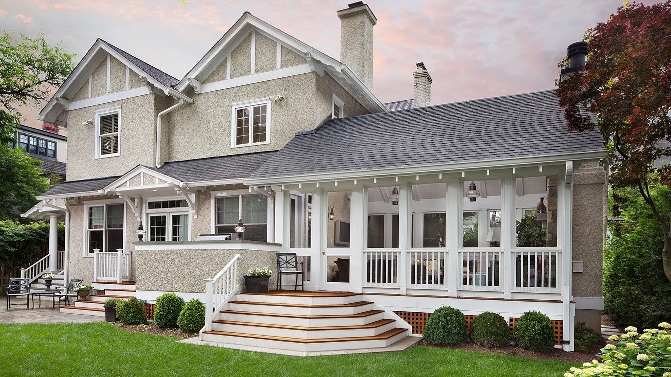 Porch and Home Exterior