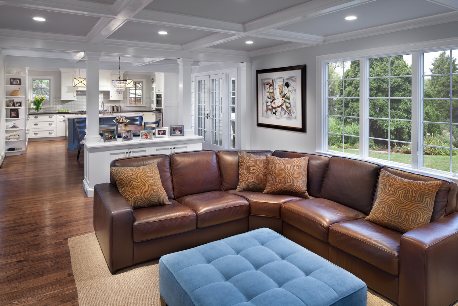 Family Room and Kitchen