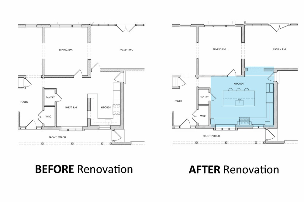 Chevy Chase, MD Kitchen Remodel with Wall Demolition