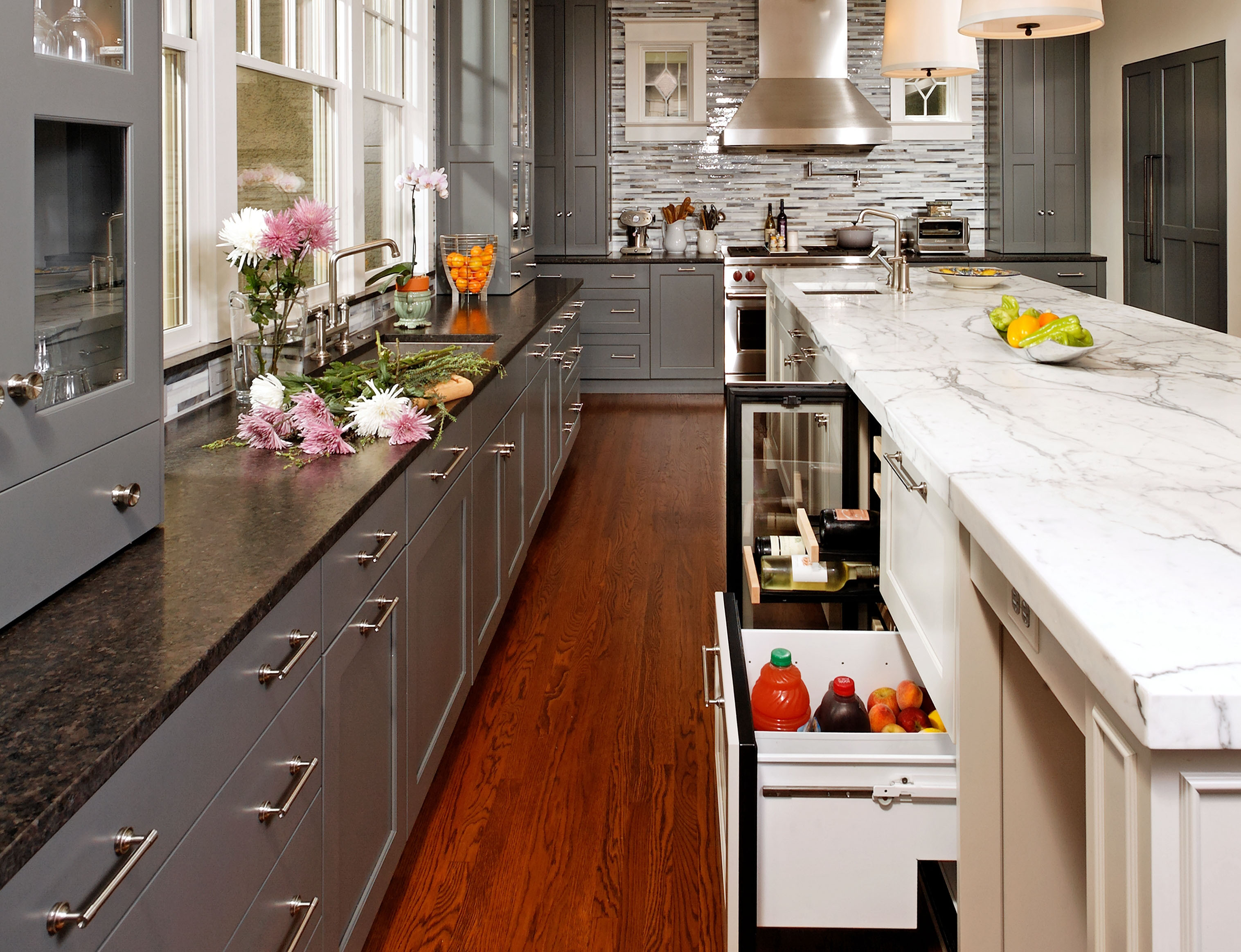 Lower Cabinetry and Storage