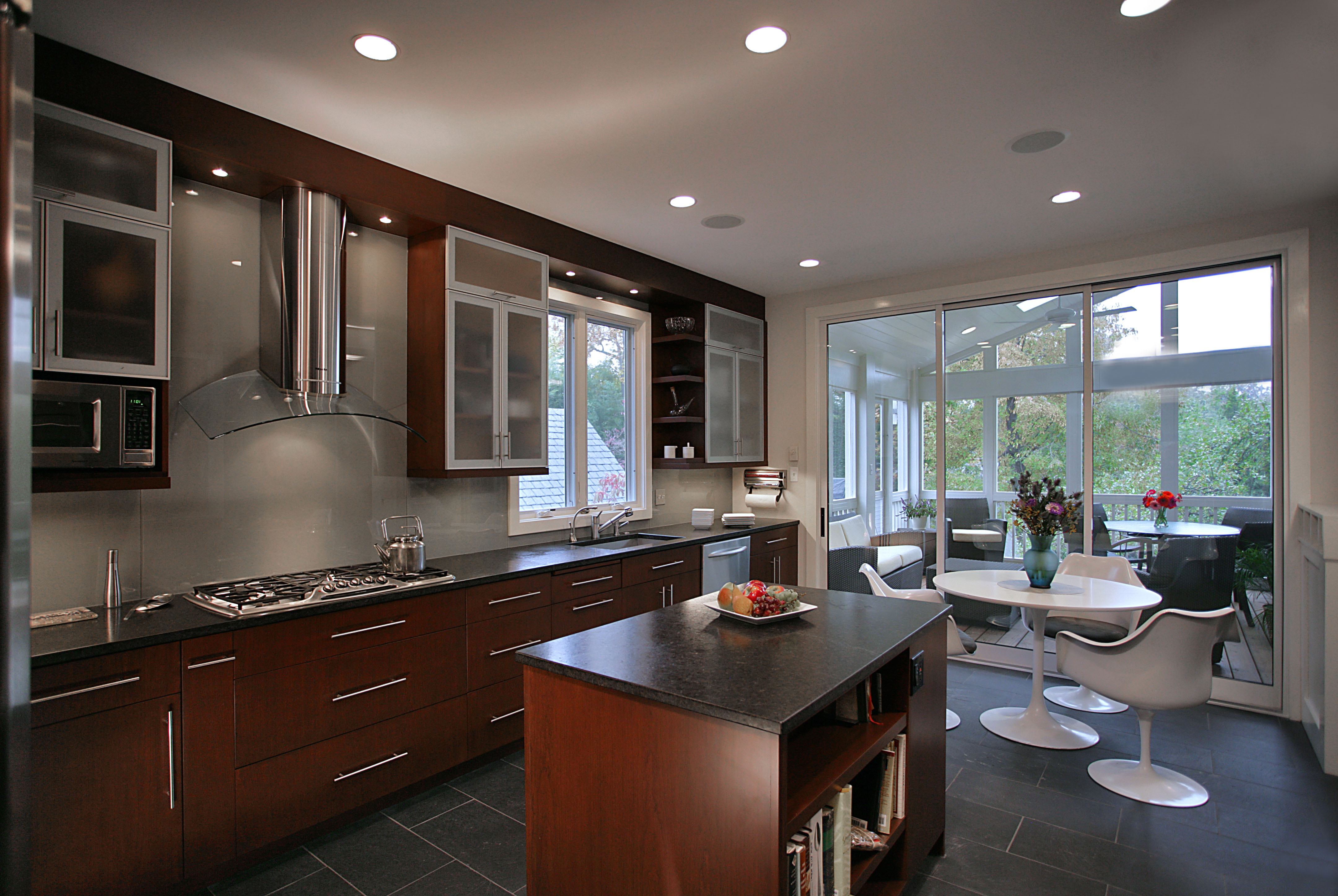 Kitchen Leading into Porch