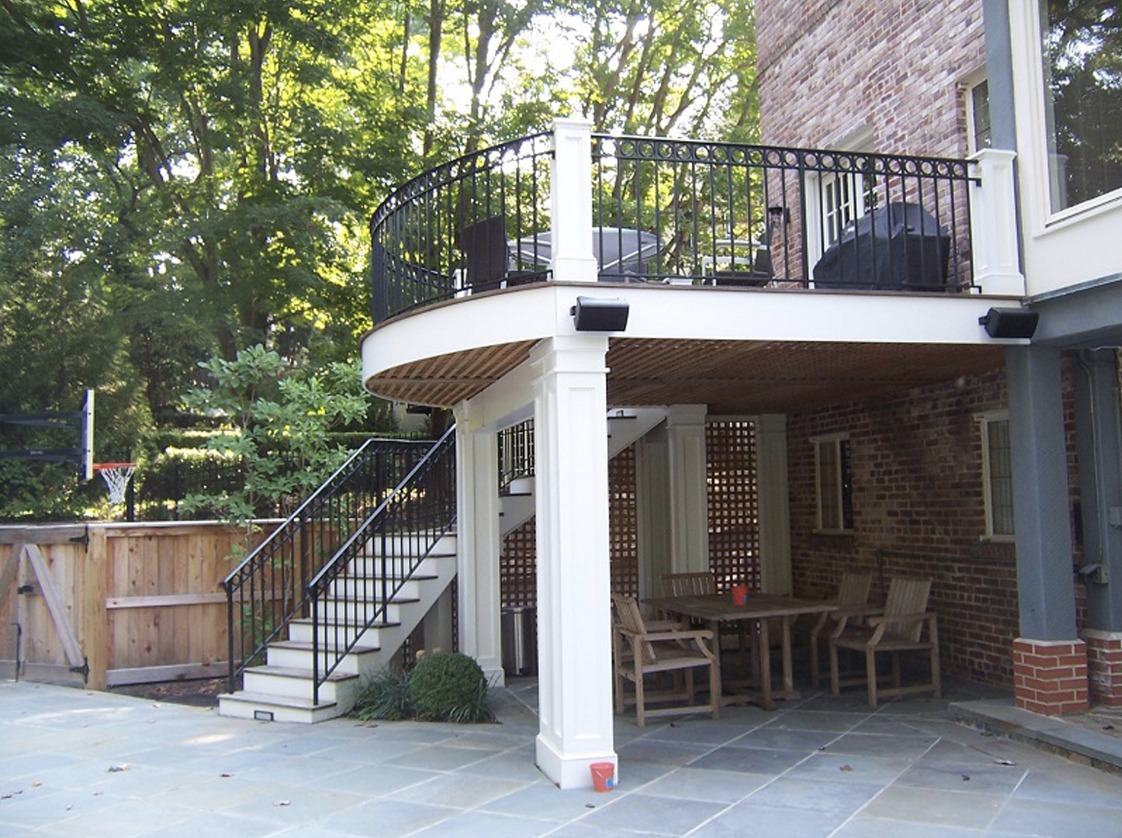 Deck View from Below