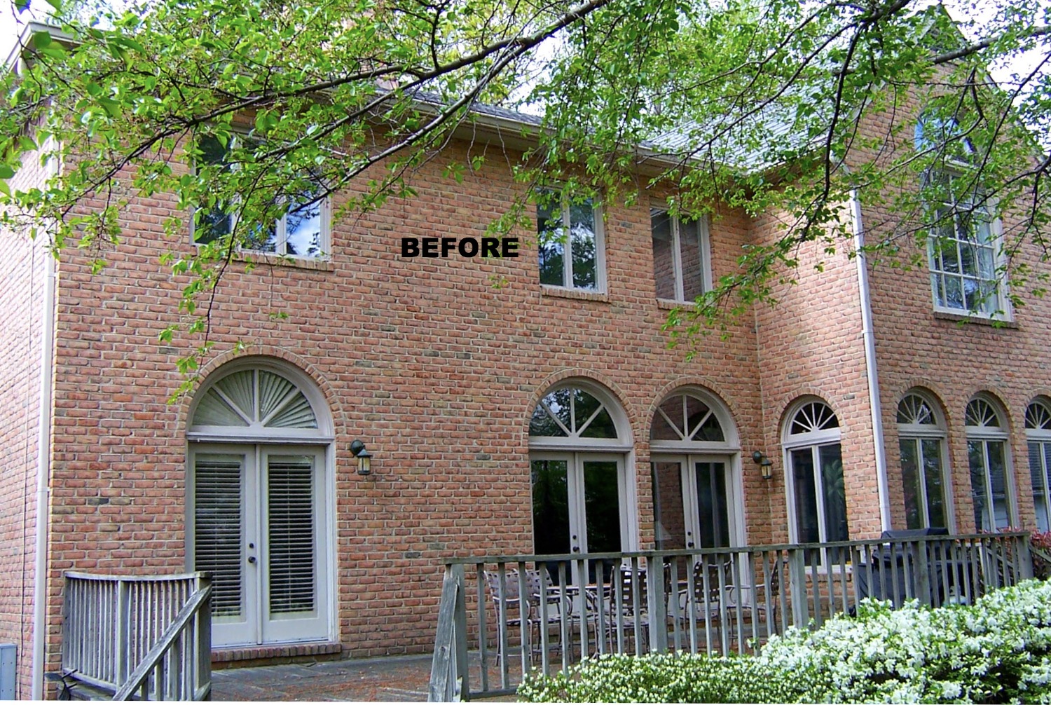 Porch Exterior Area Before