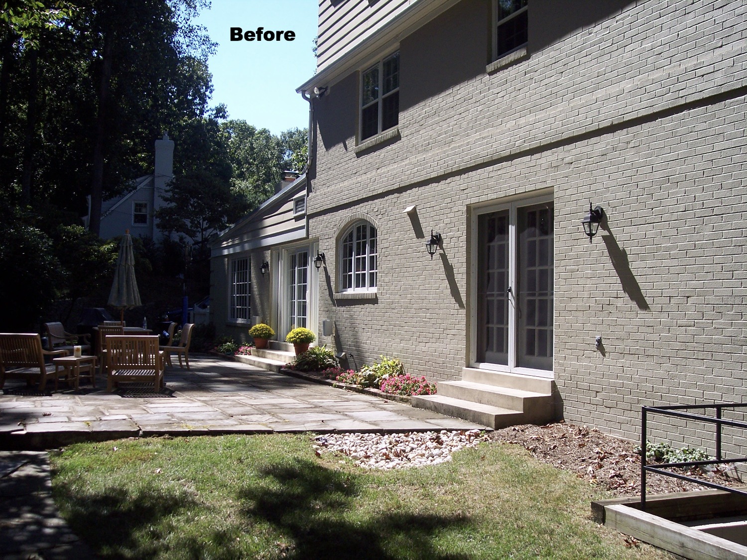 Porch Exterior Area Before