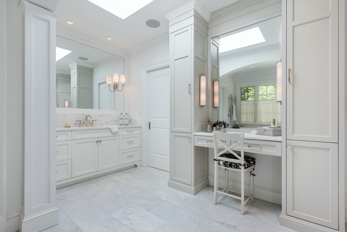 Vanities with Marble Countertops