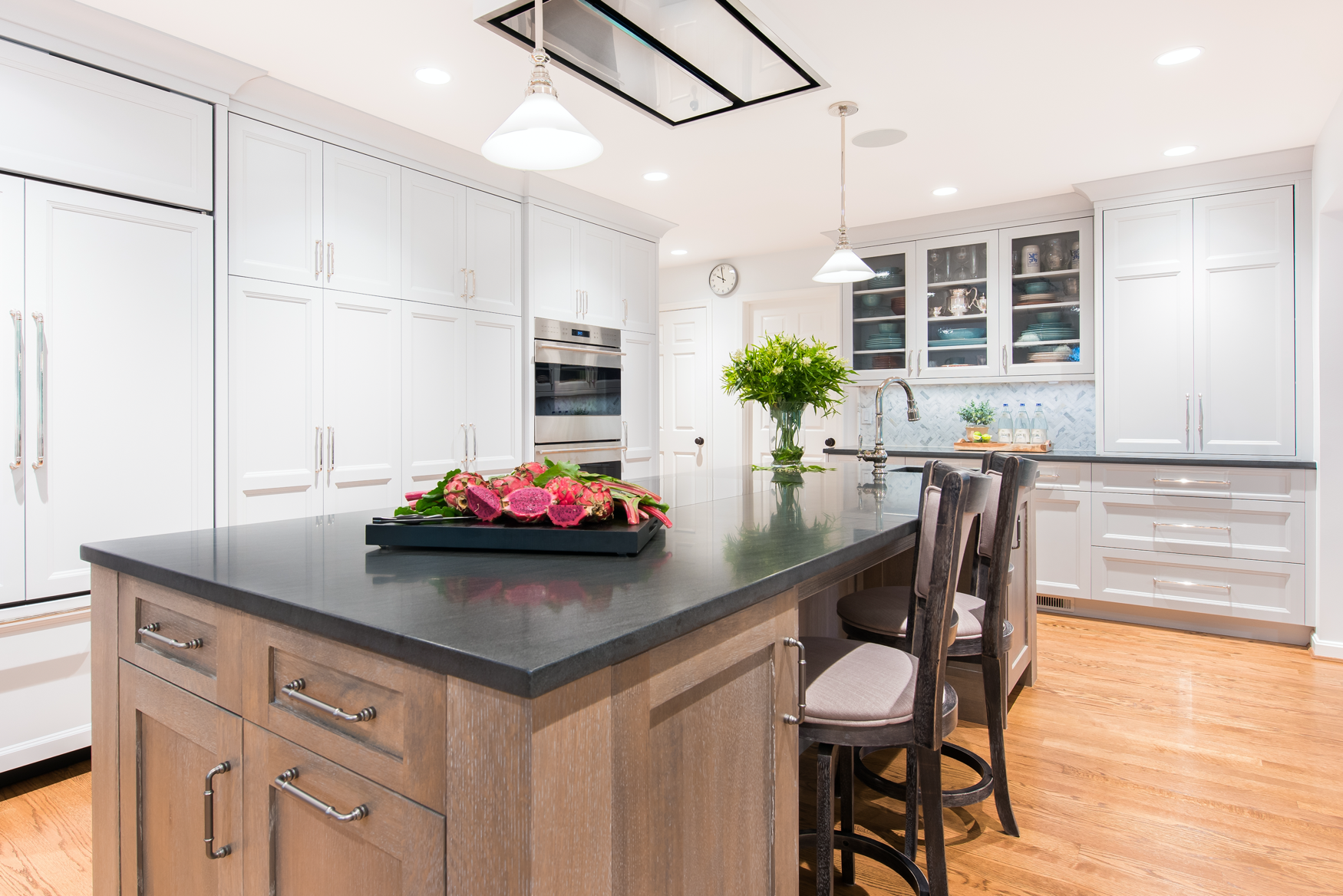 Closeup of Kitchen Island