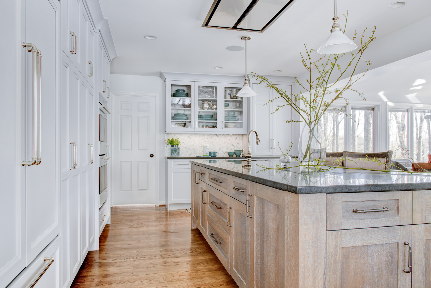 Kitchen Toward Family Room