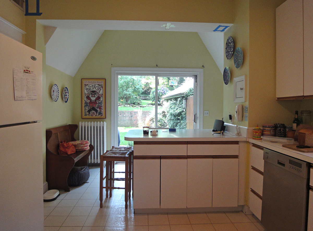 Before Kitchen View