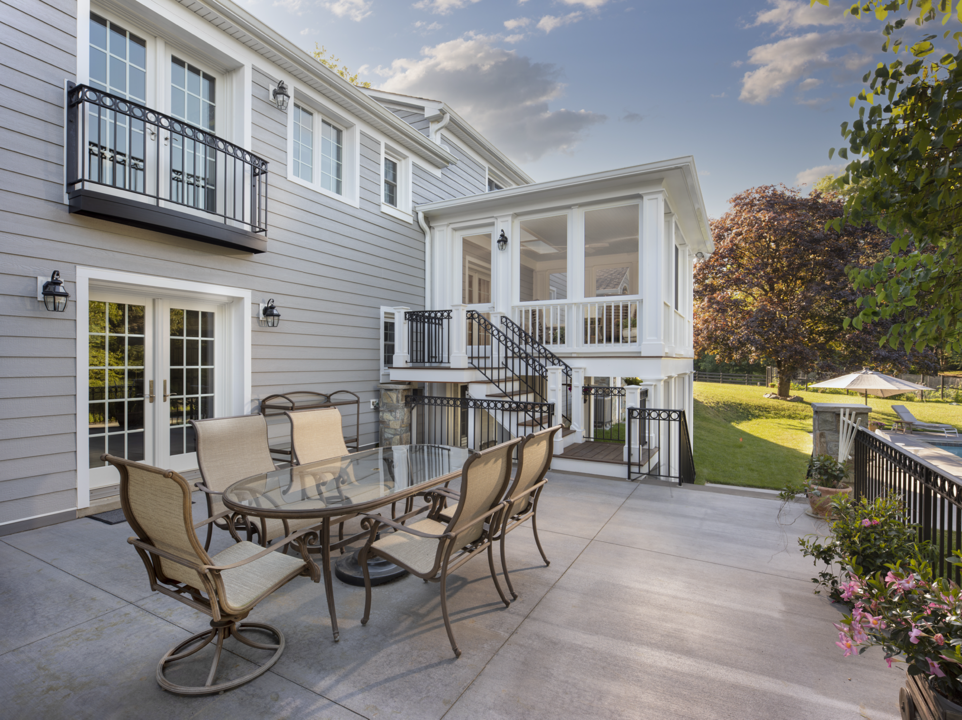 Scenic Overlook Porch Addition Side view