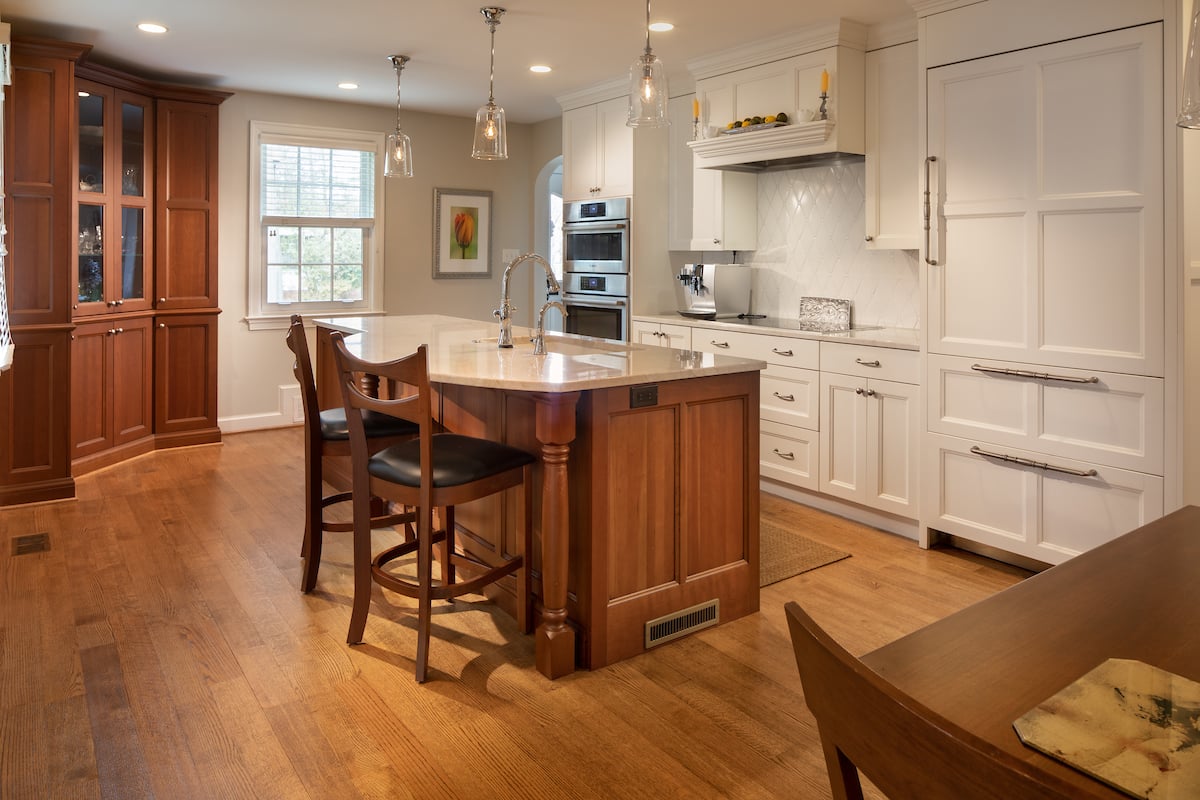 Kitchen front view